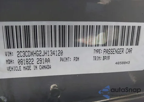 2018 Dodge Charger Sxt Plus Rwd z USA, uszkodzony, nr VIN 2C3CDXHG2JH134120